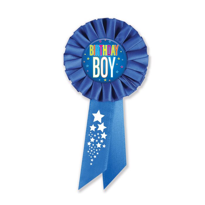 Birthday Boy Rosette