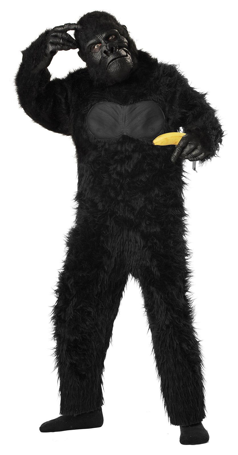 Furry Black Gorilla Suit