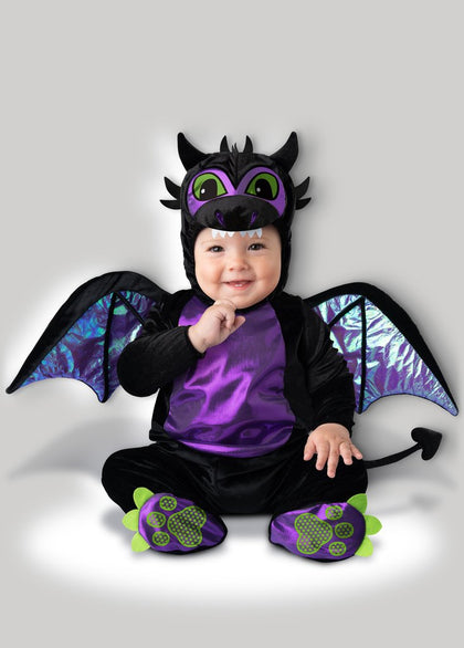 Black Dragon Baby Costume
