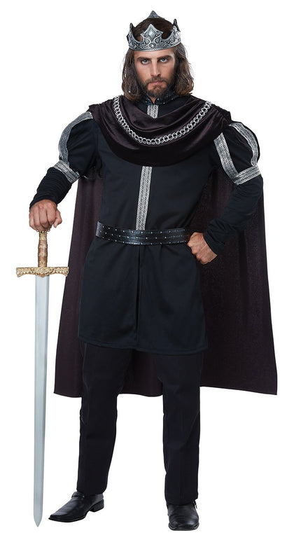 Black and Silver King's Outfit