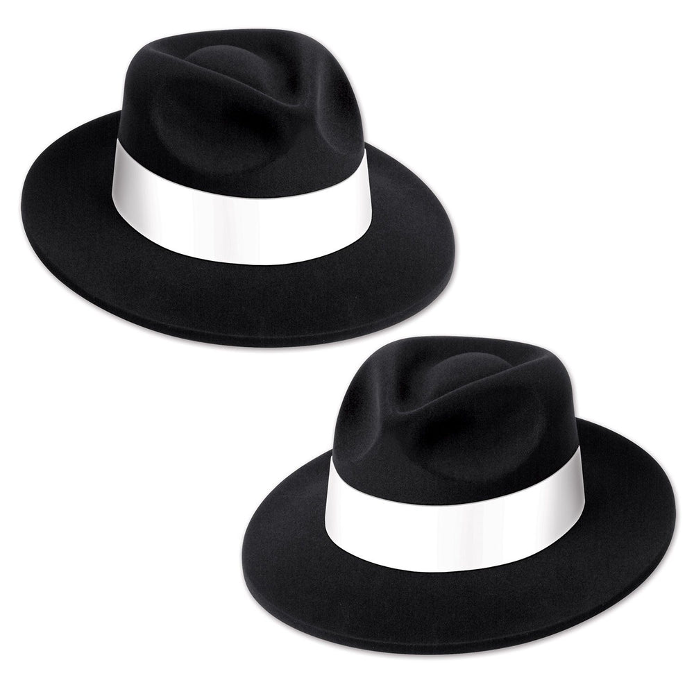 Black Velour Fedora