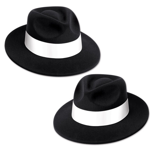 Black Velour Fedora
