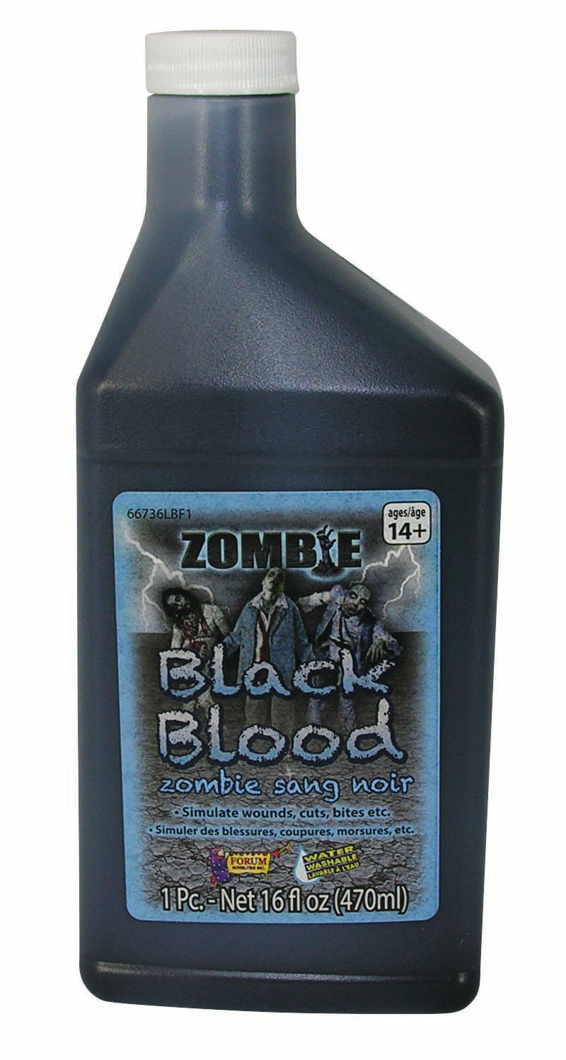 Black fake blood 16 oz.