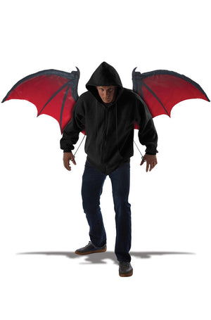 Moveable Red and Black Wings