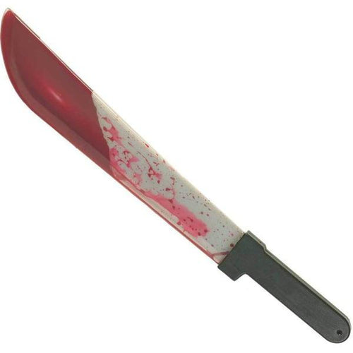 Plastic Machete with Blood