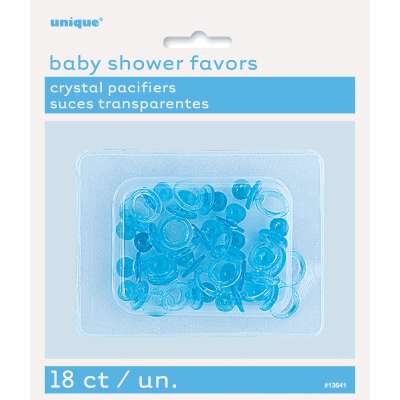 Blue Crystal Pacifier Favors 1