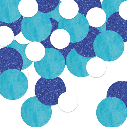 Blue Dot Deluxe Sparkle Confetti