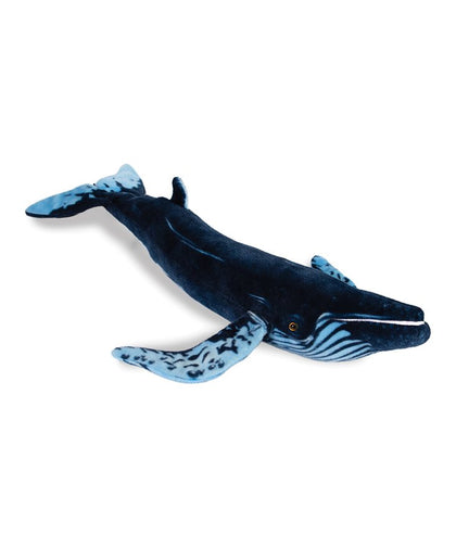 Blue Humpback Whale Plush Toy | Real Planet