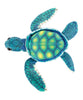 Blue Sea Turtle Plush Toy | Real Planet