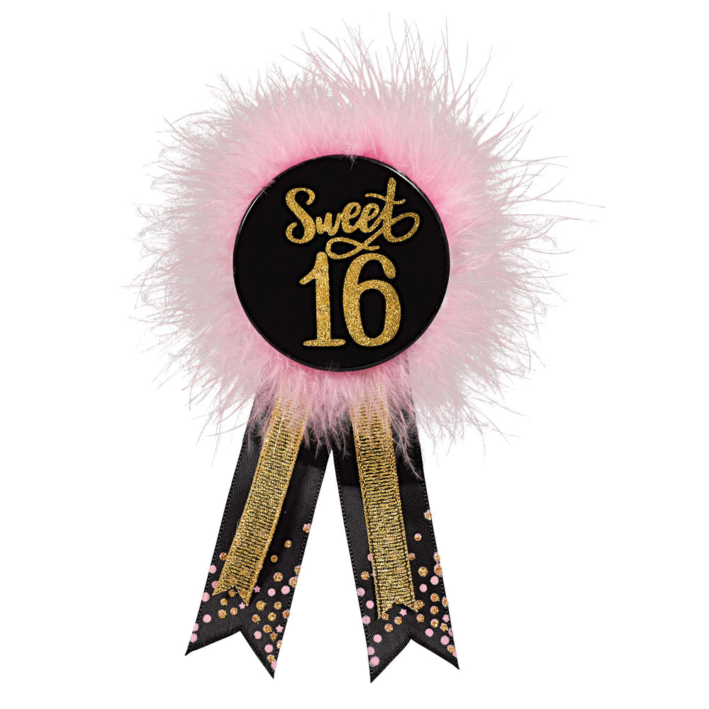 Blush Sixteen Award Ribbon
