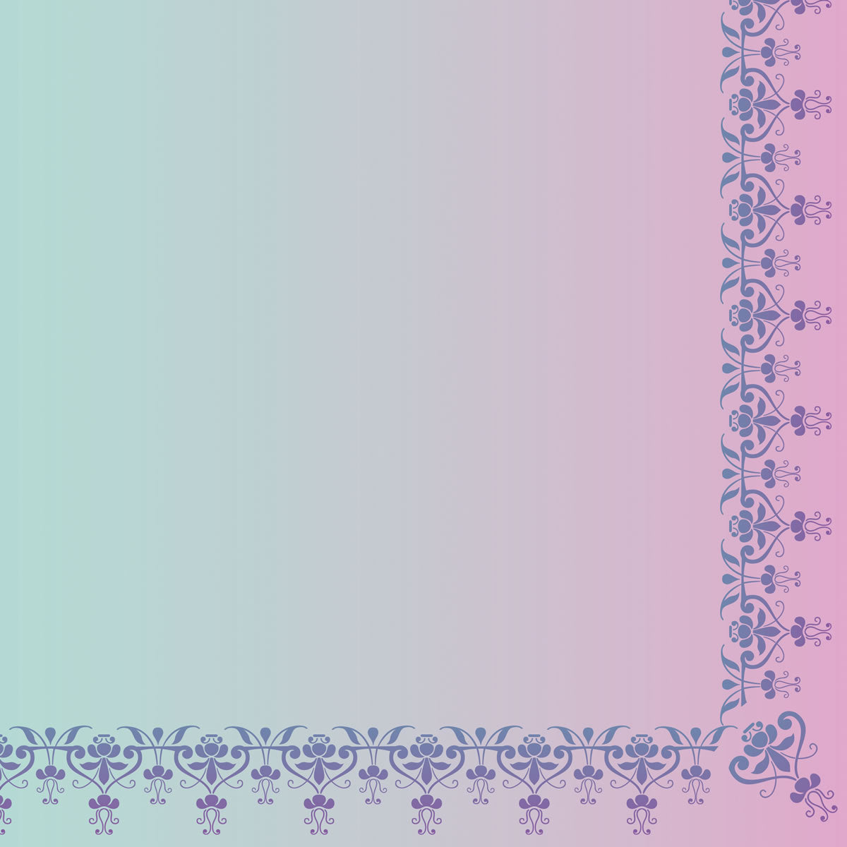 BOHO GIRL Ombre Luncheon Napkins 16ct | General Entertaining