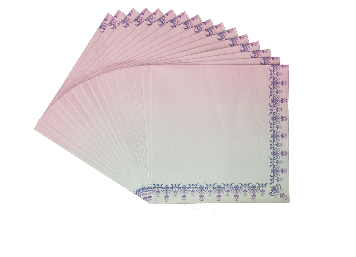 BOHO GIRL Ombre Luncheon Napkins 16ct | General Entertaining