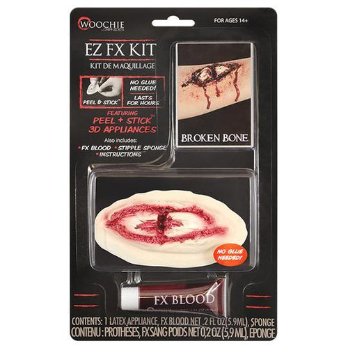 Peel & stick latex and fx blood