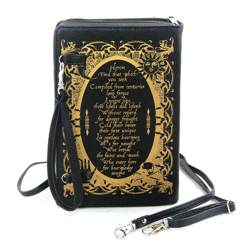 Book Of Spells Clutch Bag  | Halloween
