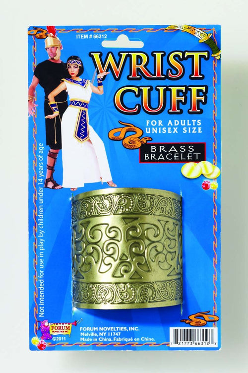 Brass looking detailed design cuff
