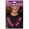Bride to Be Light Up Necklace -batteries included