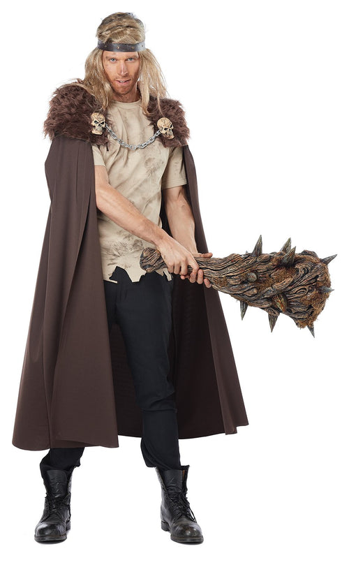 Cape with Fur and Skulls