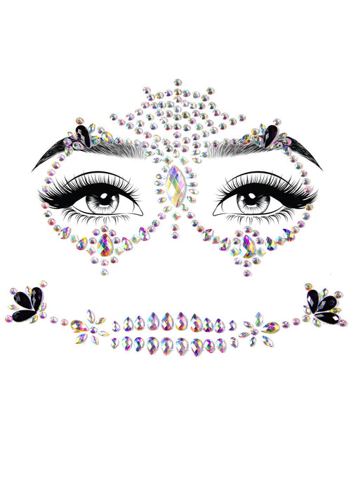 Adhesive Calavera Jewels