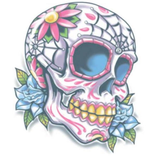 Day of the Dead Tattoos -Tinsley Transfers Calaveras (DOD-114)