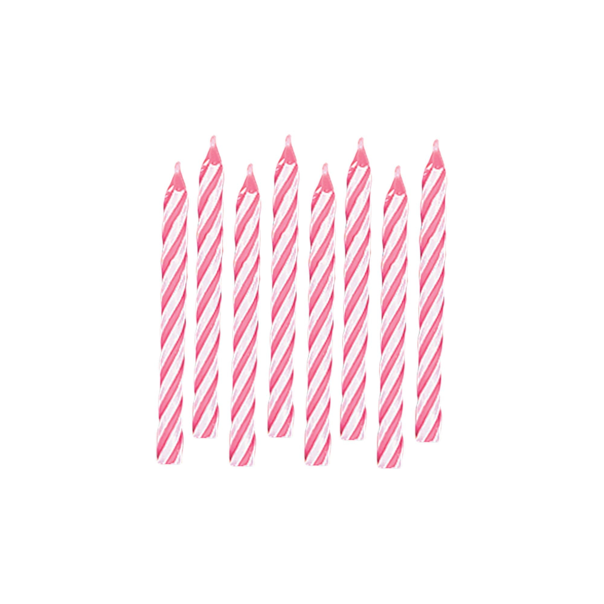 Candy Stripe Pink Candle | Candles