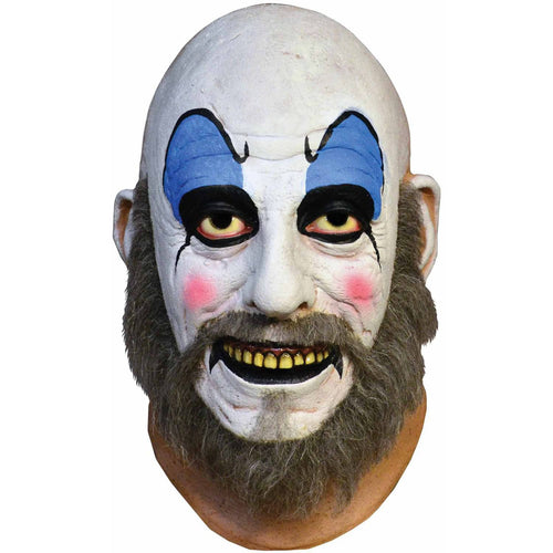 Attached mustache and beard