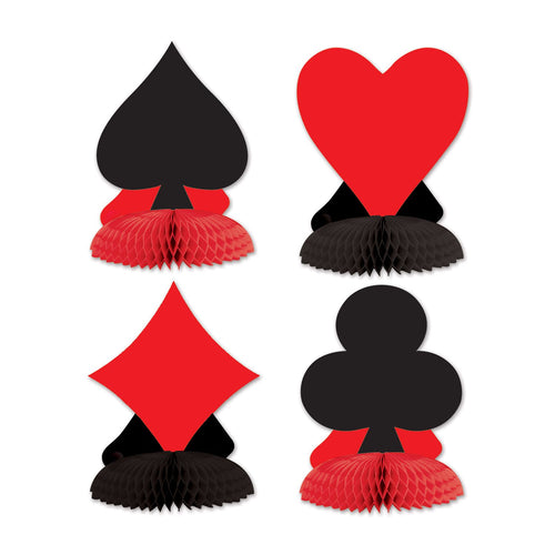 Card Suits Mini Centerpieces 