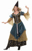 Blue, gold and black bewitching costume