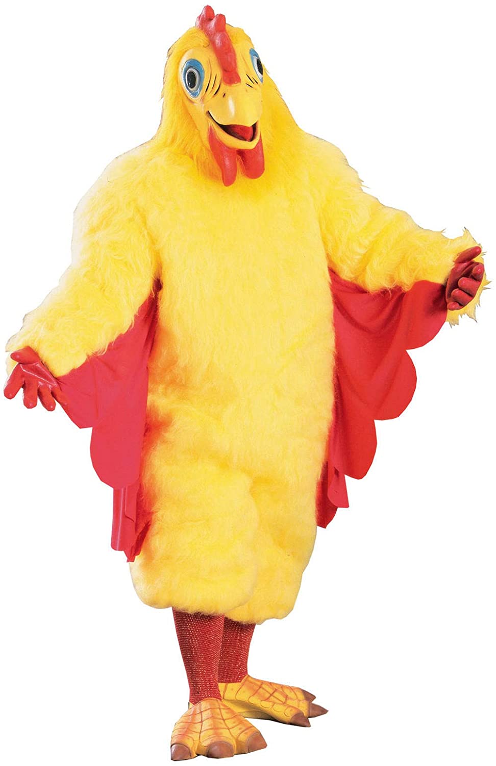 Chicken costume with gloves and feet