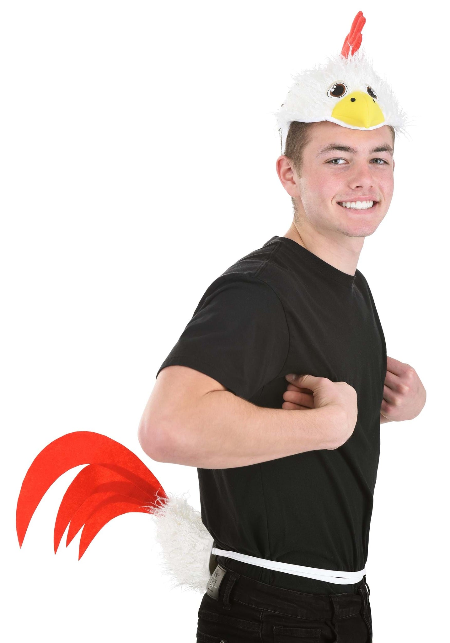 Chicken Plush Headband & Tail Kit