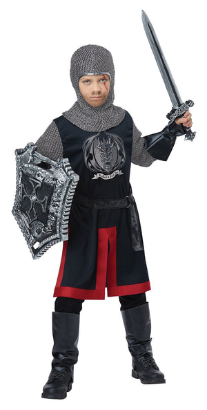 Knight with chain-mail 