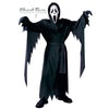 White Ghost Mask and Black Robe