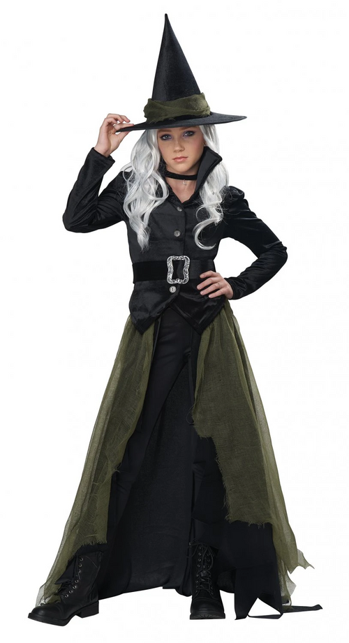 Black and Green Witch