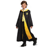 Black and yellow wizard robe with house emblem