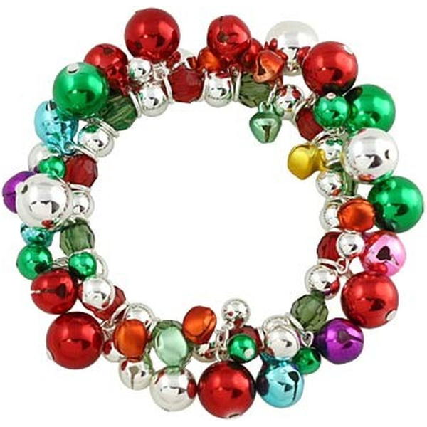 Jingle Bell Stretch Bracelet -DM (P-BRAC-BL) | Christmas