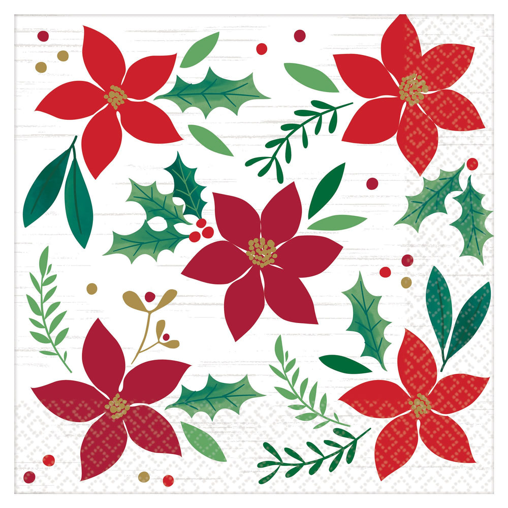 Christmas Wishes Dinner Napkins 16ct