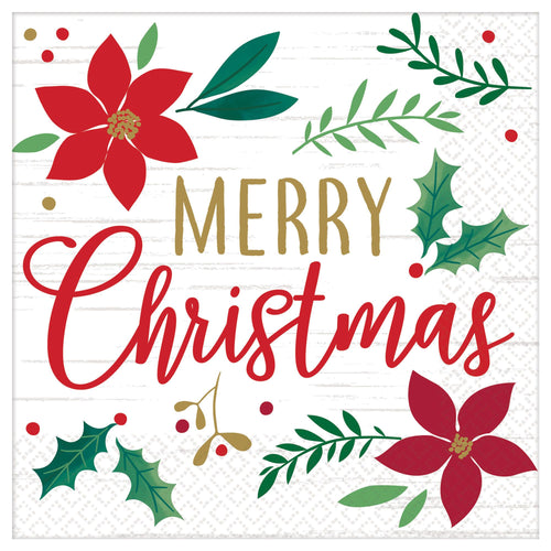 Christmas Wishes Luncheon Napkins 16ct | Christmas