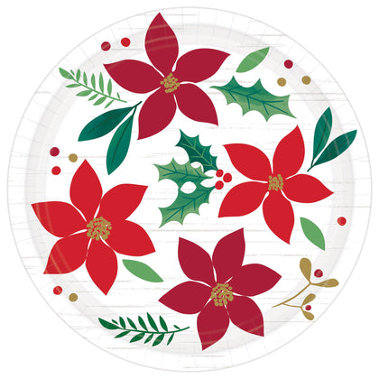 Christmas Wishes Round Plates, 7