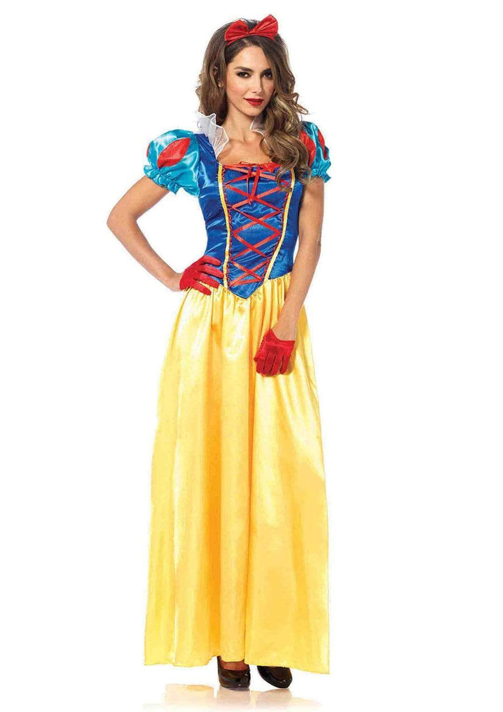 Floor Length Snow White Dress