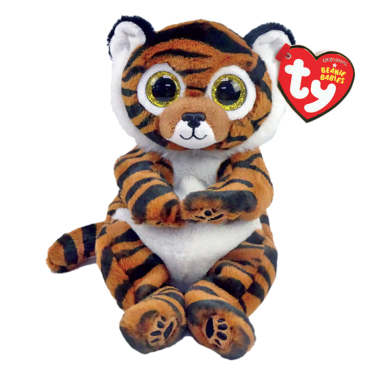 Clawdia Back Striped Brown Tiger | Ty Beanie Baby