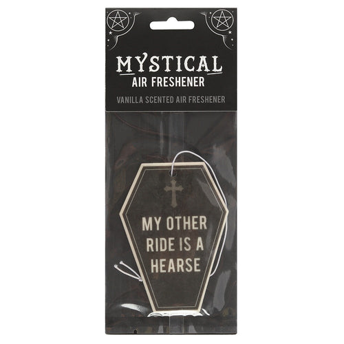 Coffin Vanilla Scented Air Freshener | Halloween