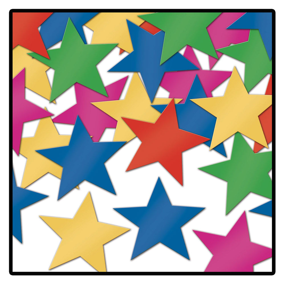 Colorful Star Confetti 1oz.