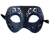 Faux Leather Cutout Mask