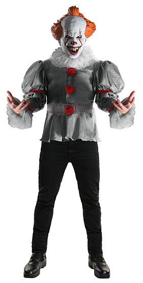Silver shirt with pompoms and mask