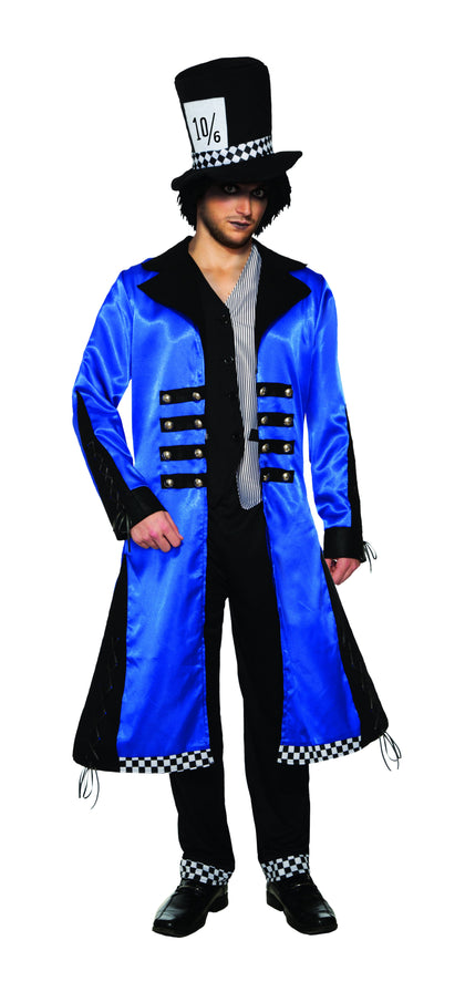 Coat with attached vest, pants and hat