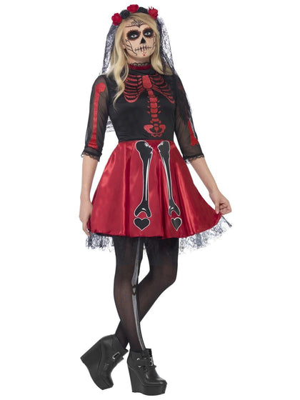 Day Of The Dead Diva Costume | Adult