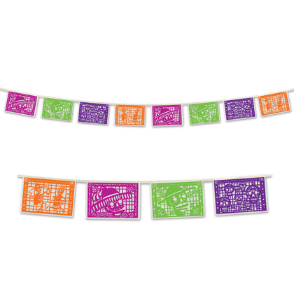 Day of the Dead Picado Style Pennants