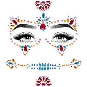 Colorful Jewels Day of the Dead