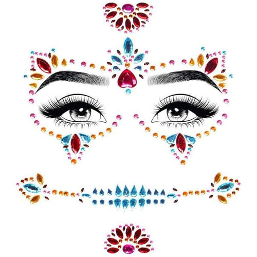 Colorful Jewels Day of the Dead