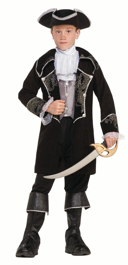 Black and silver deluxe costume