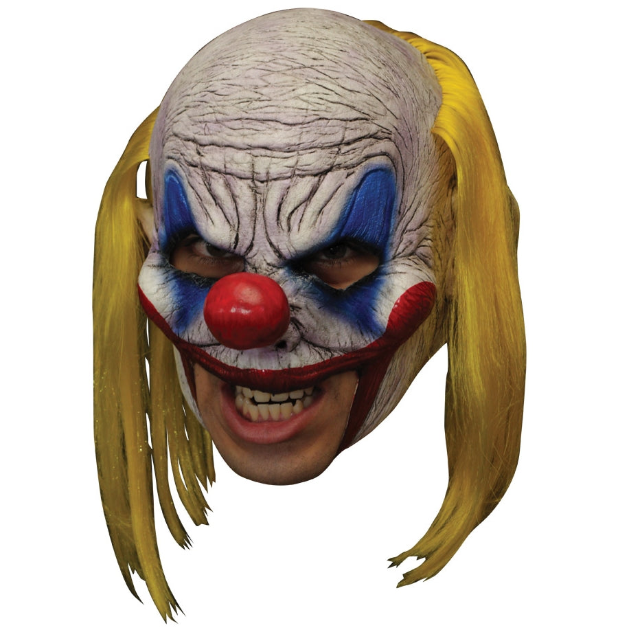 Attached hair and red nose